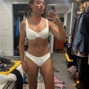 PQ Swim White Bikini Set